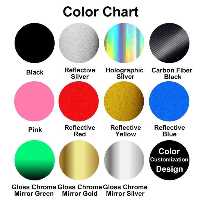 HungMieh 3D Skull Stickers and Decals for Car Windows, Doors, and Trucks - Laser Bumper Stickers for Car Styling and Decor - Holographic Silver, 6.97" - Image 4
